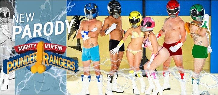 wtf for the day the power rangers porn parody