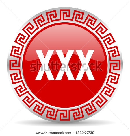 xxx adults only content sign vector stock vector 1
