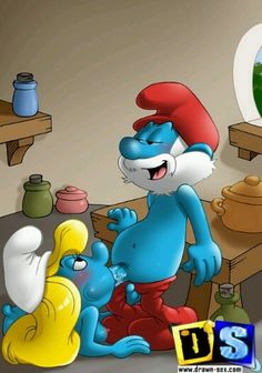 xxx drawn porn pics of horny smurfs passionately picture