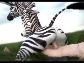 zebra lady compilation straight furry yiff sfm 4